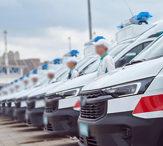 新乐市服务车队展示